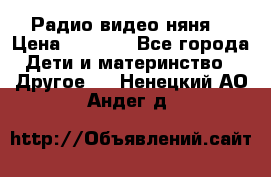 Радио видео няня  › Цена ­ 4 500 - Все города Дети и материнство » Другое   . Ненецкий АО,Андег д.